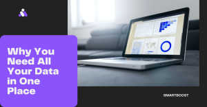 Computer displaying data
